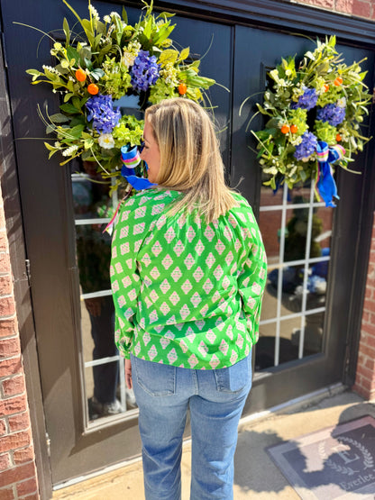 Scarlette Early Riser Green Top
