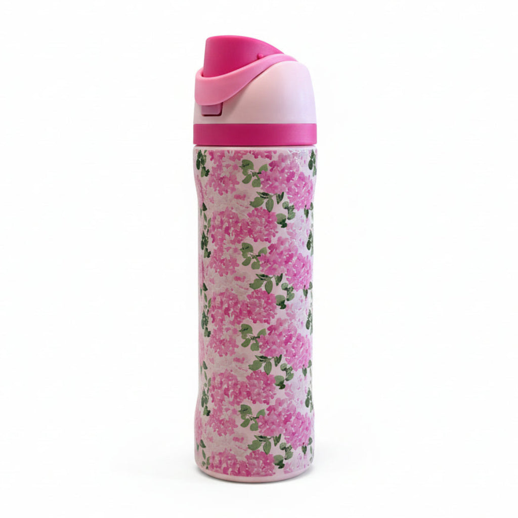 Darling Hydrangea 24 Oz. Water Bottle