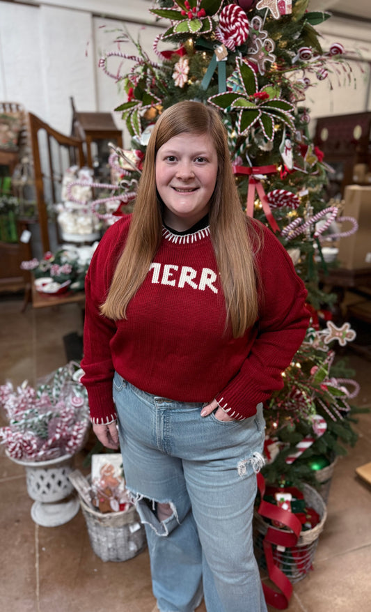 Merry Red Sweater