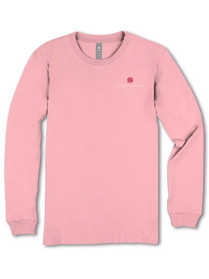Stay Sweet Fruit of the Spirit Tearose Pink LS T-Shirt