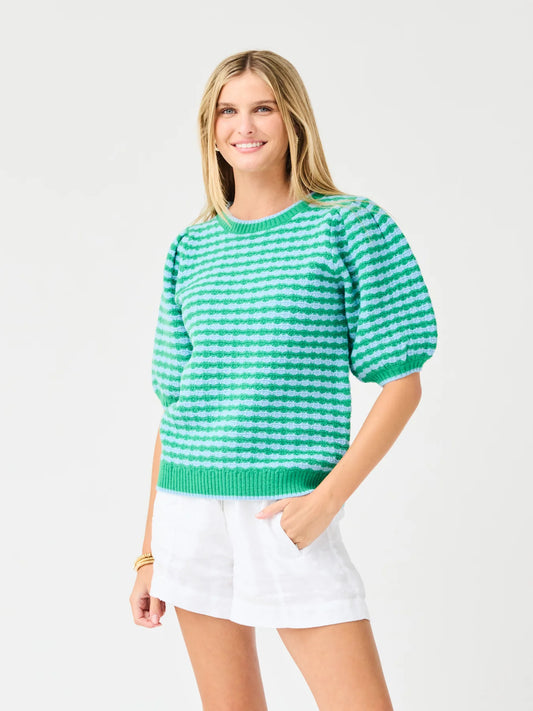 Abigail Sweater | Blue & Green