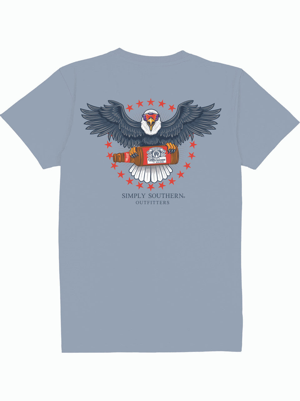 Men's Eagle Blue Shirt