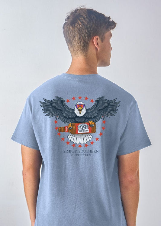 Men's Eagle Blue Shirt