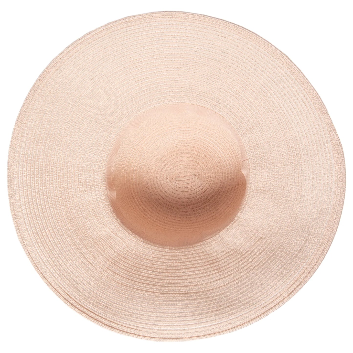 Poly Braided Sun Hat | Blush