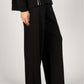 **P. CILL Butter Modal Side Binding Wide Leg Pants**: Black, wide-leg pants with side binding detail. Available sizes: S, M, L, XL.