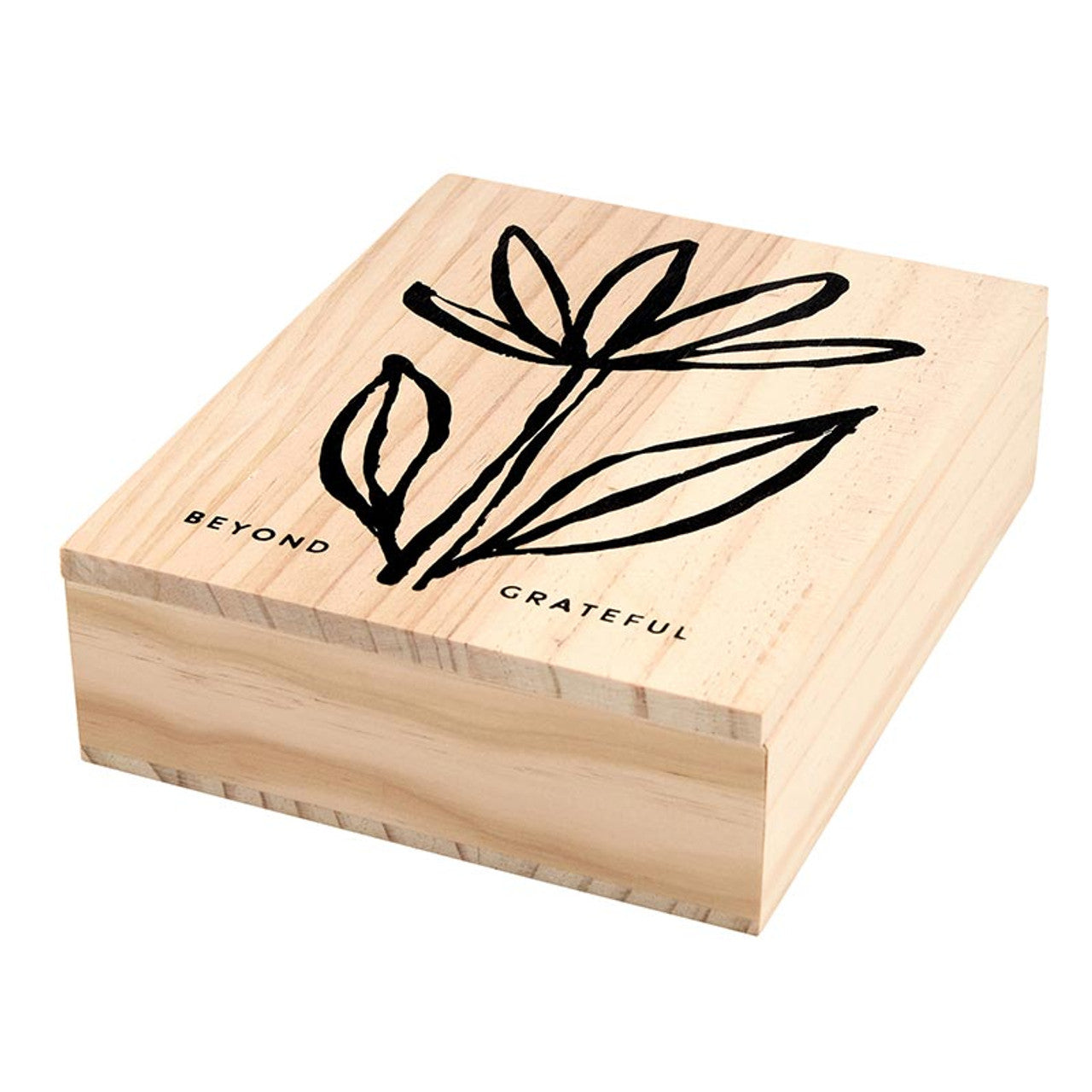 Greeting Card Set with Wood Box - Thank You