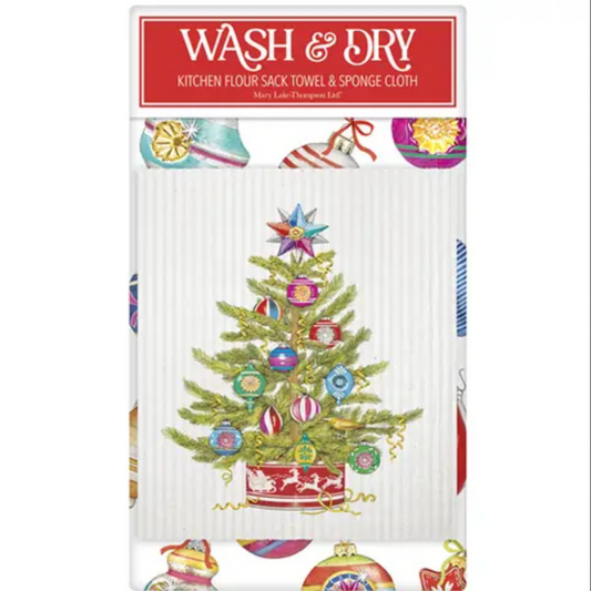 Festive Christmas Wash & Dry Sets