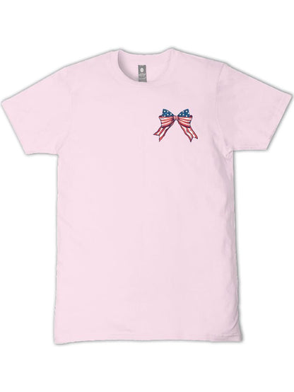 USA Cherry Bow SS T-Shirt