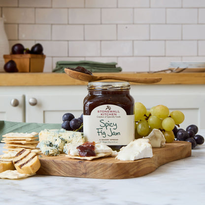 Spicy Fig Jam jar, 12.25 oz size.