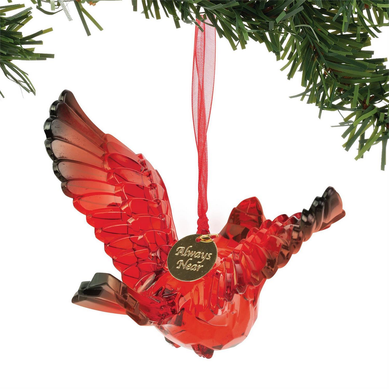 Acrylic Cardinal Ornament