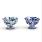 Scalloped Edge Footed Bowl