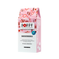 Snickerdoodle Cookie Popcorn Gift Box with pink, patterned design and bold text. Sizes available: small, medium, large.