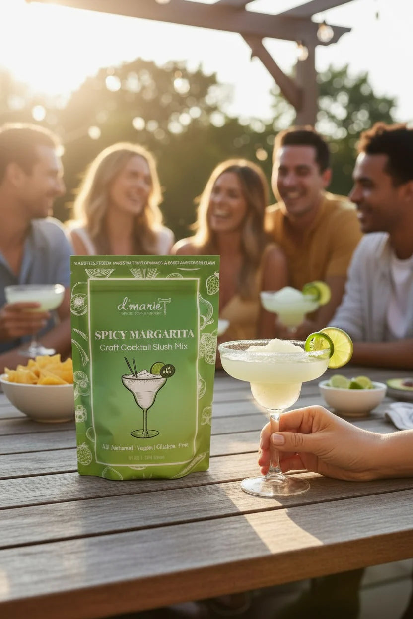 Spicy Margarita 10 oz. | d'marie Drink Mixes
