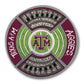 TAMU Round Melamine Stadium Platter