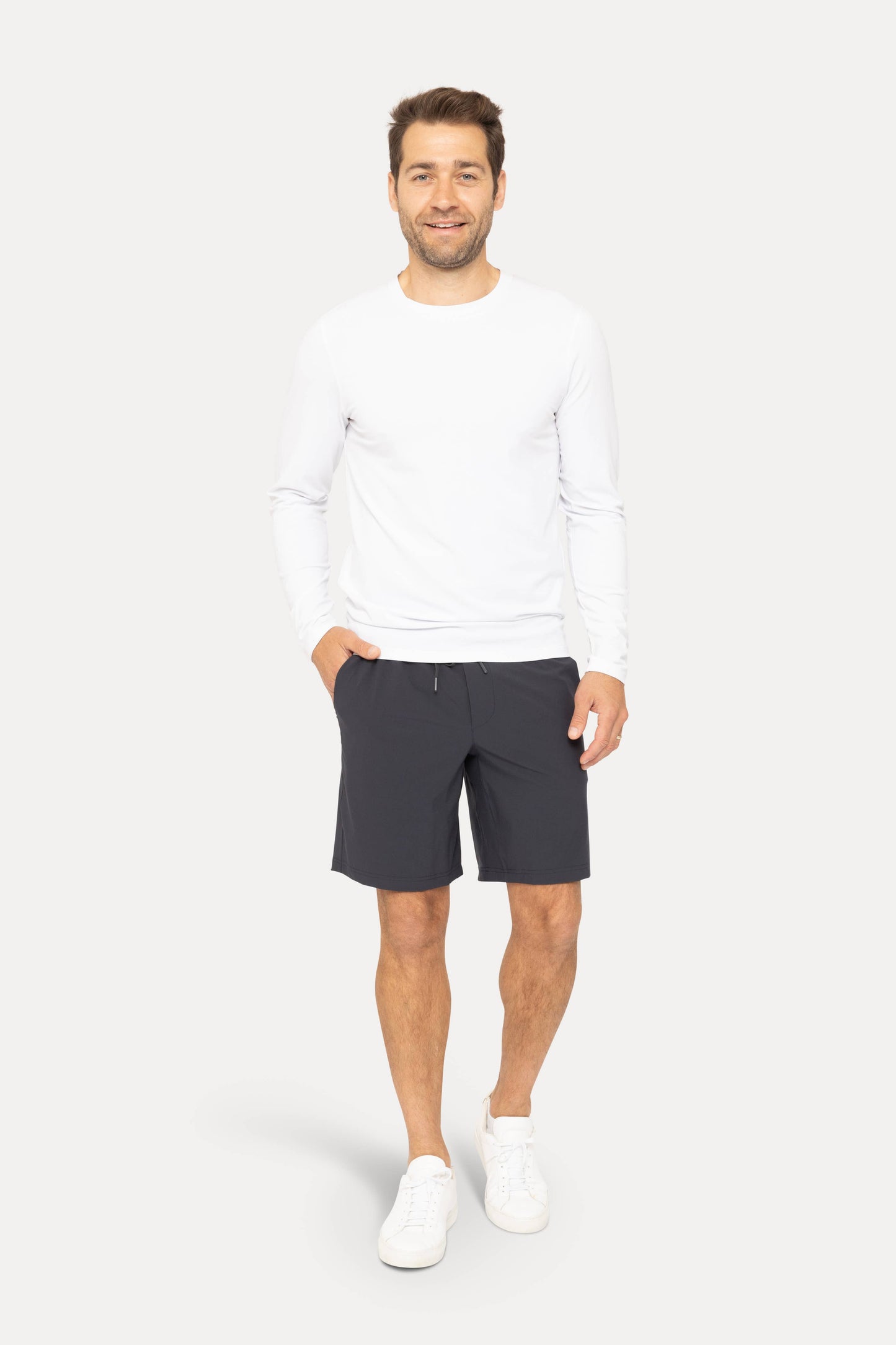 Men's Drawstring Shorts with Pockets