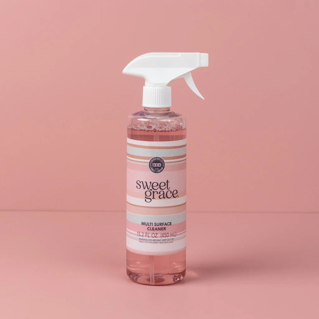 15.2-fluid ounce Sweet Grace Multi-Surface Cleaner spray bottle.