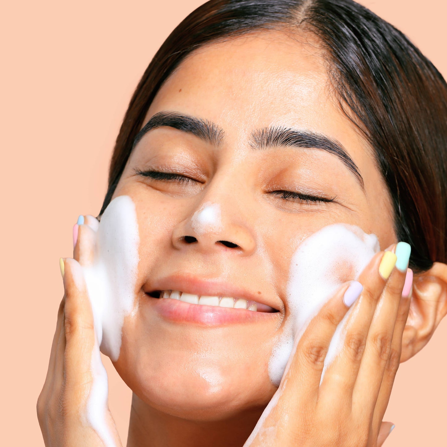 Daily Glow Brightening Foaming Facial Cleanser, available in 6.76 fl oz.