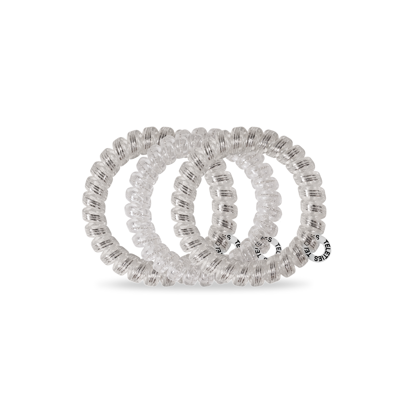 Spiral Hair Coils | Silver Slay Hair Ties