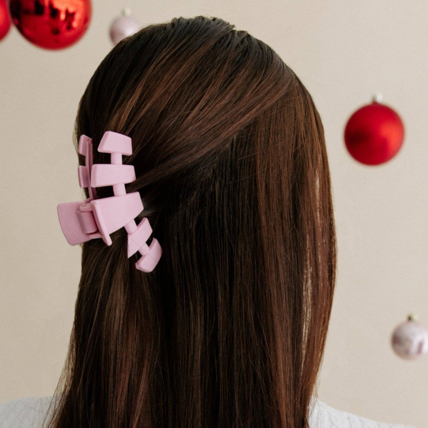 Classic Hair Clip | Merry Pinkmas