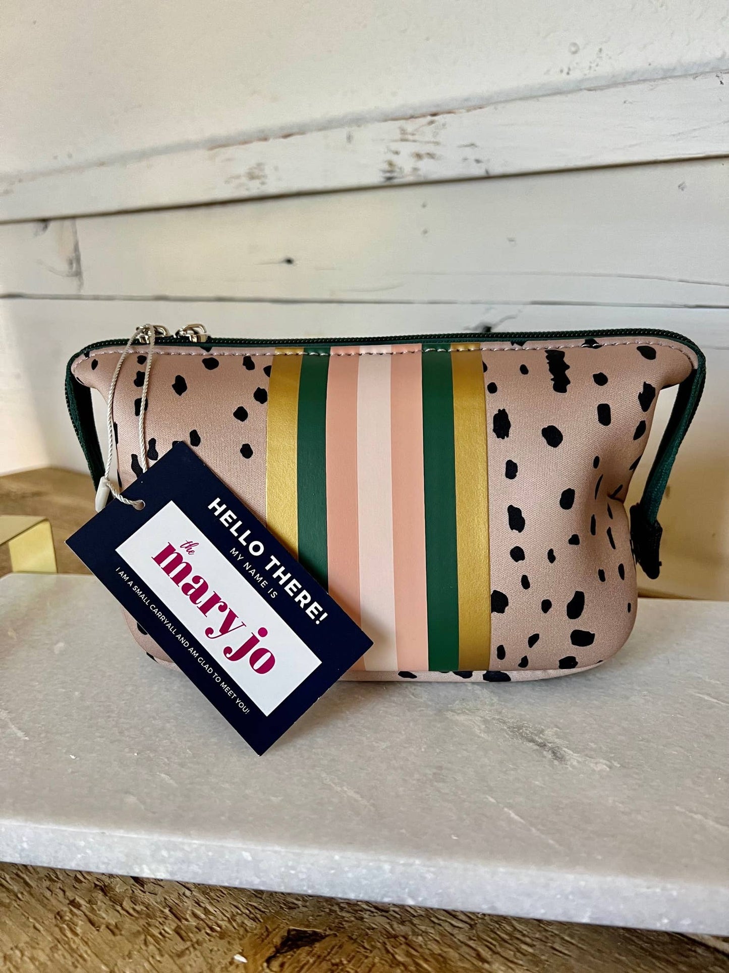 The Mary Jo Small Neoprene Makeup Bag