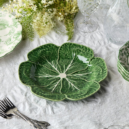 Le Jardin Cabbage 3-D Dinner Plate