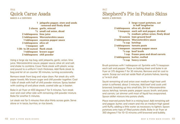 101 Things to Do With an Air Fryer" cookbook, paperback, easy air fryer recipes. Size: approx. 6 x 7 inches.