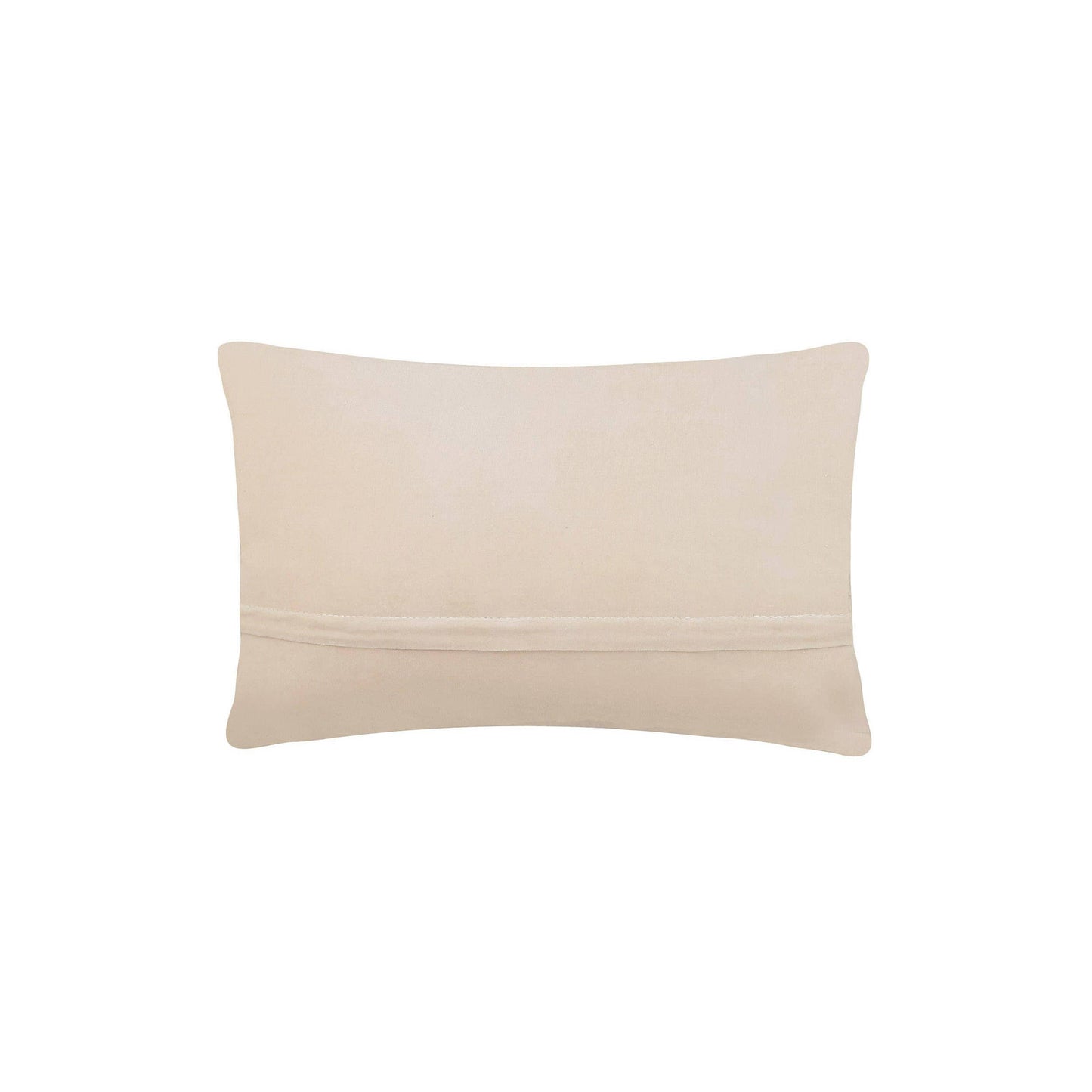 Rectangular “Football On A Field Hook Pillow” featuring a smooth poly velvet surface and a subtle horizontal seam near the bottom; available in multiple sizes.