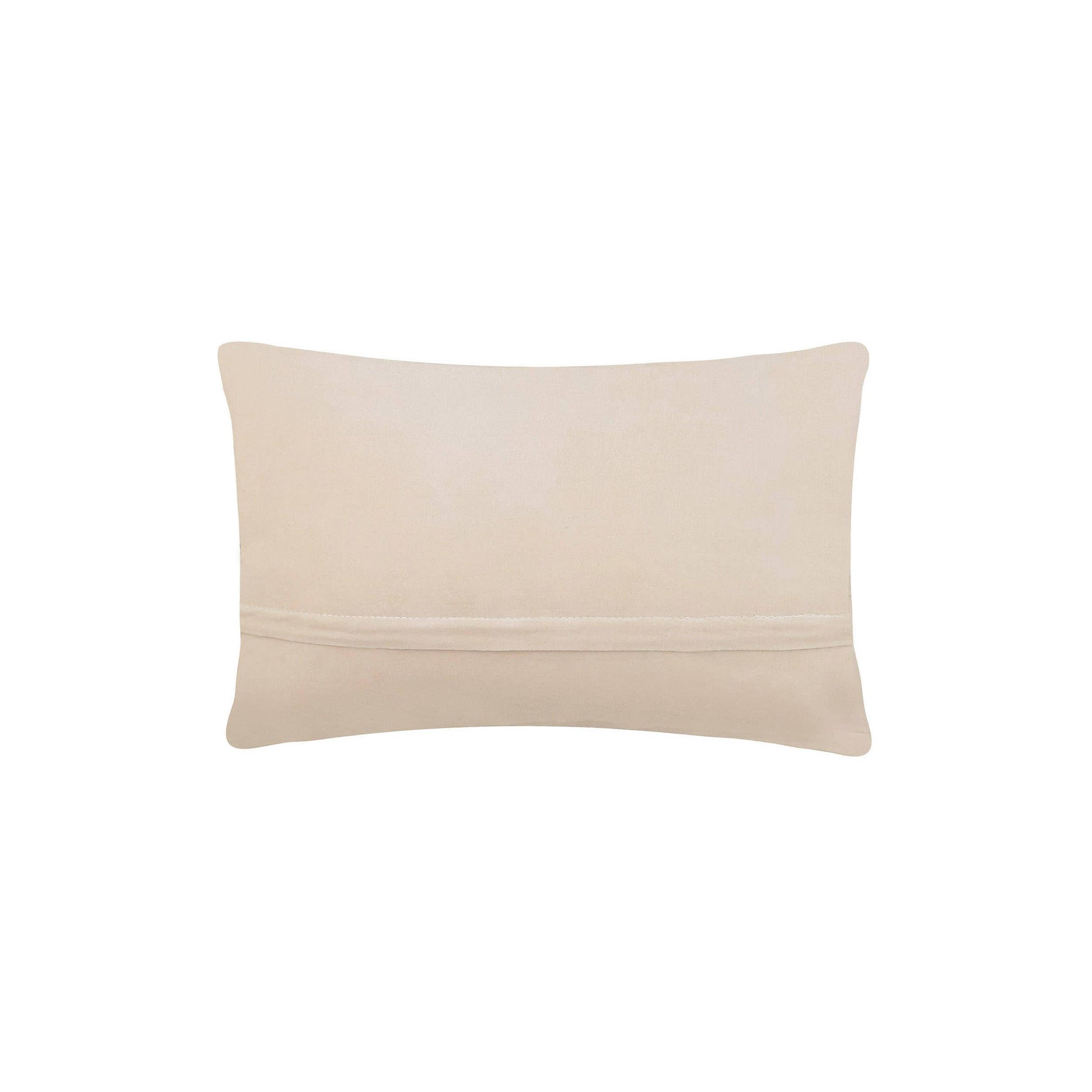 Rectangular “Football On A Field Hook Pillow” featuring a smooth poly velvet surface and a subtle horizontal seam near the bottom; available in multiple sizes.
