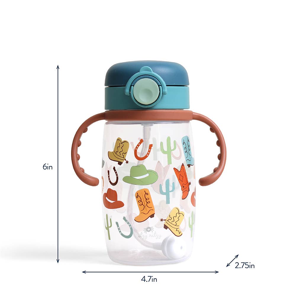 Itzy Sips™ Straw Cup With Snap-Close Lid