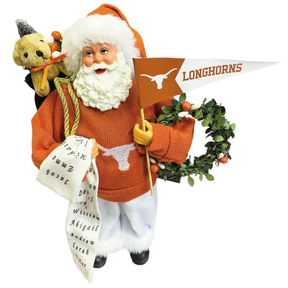 12" Texas Longhorns Proud Santa