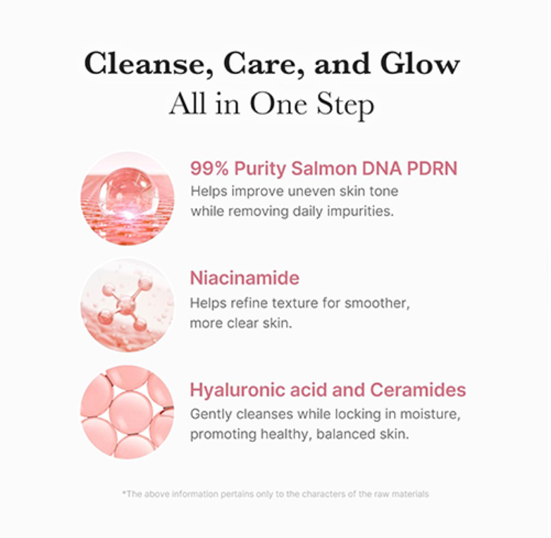 MEDICUBE PDRN Pink Niacinamide Whip Cleanser