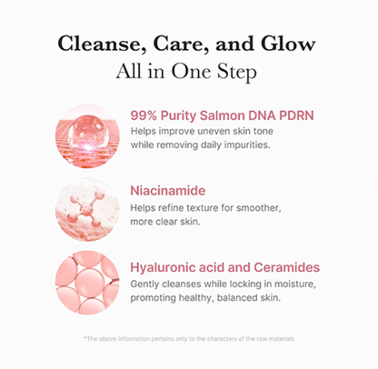 MEDICUBE PDRN Pink Niacinamide Whip Cleanser