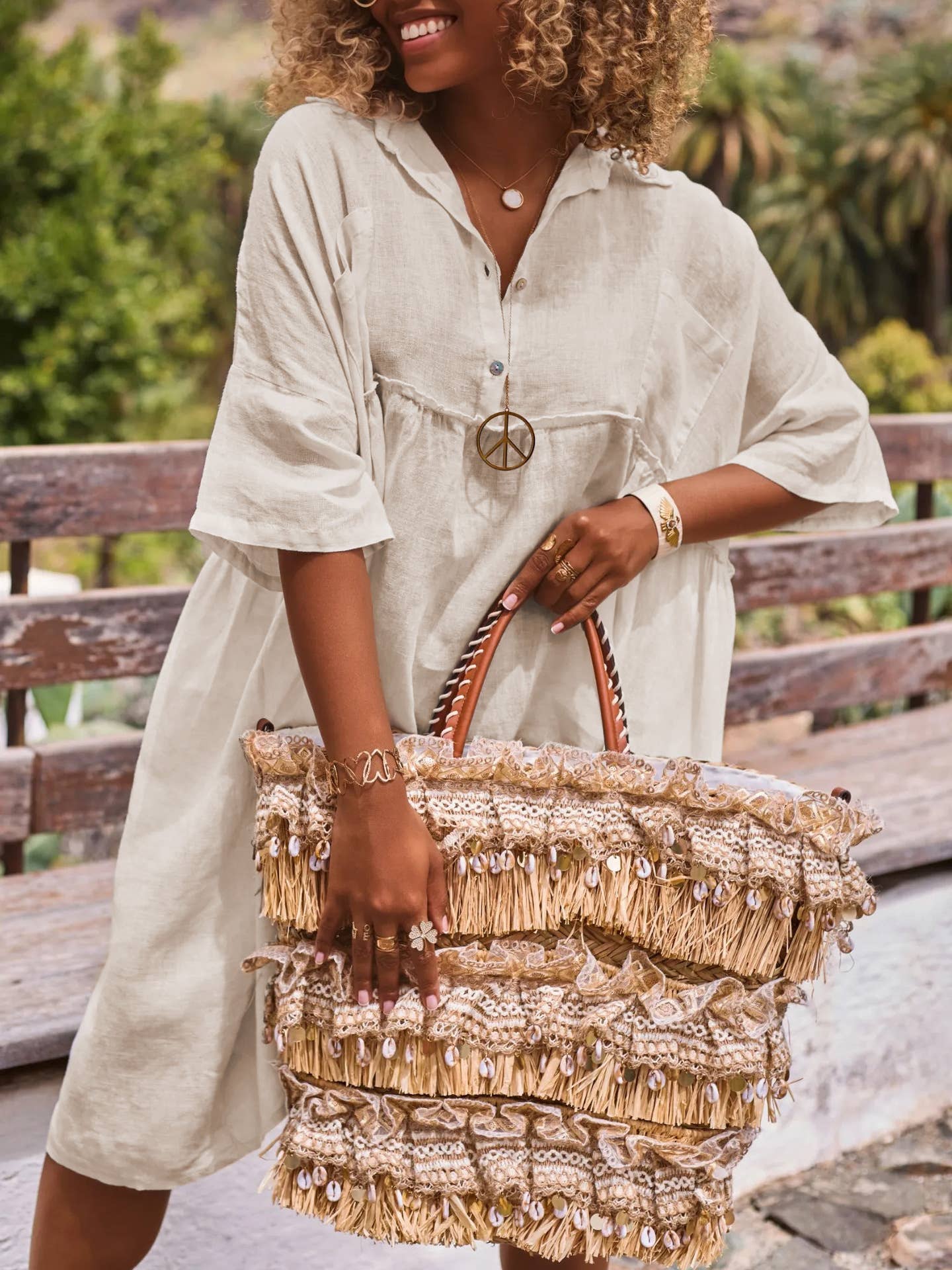 Polo Collared Resort Dress