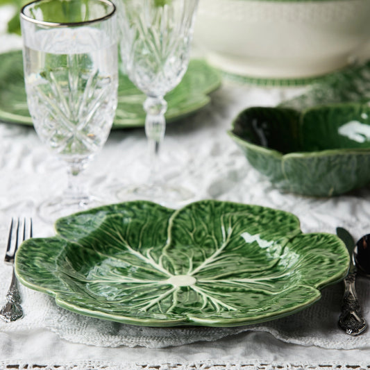 Le Jardin Cabbage 3-D Dinner Plate