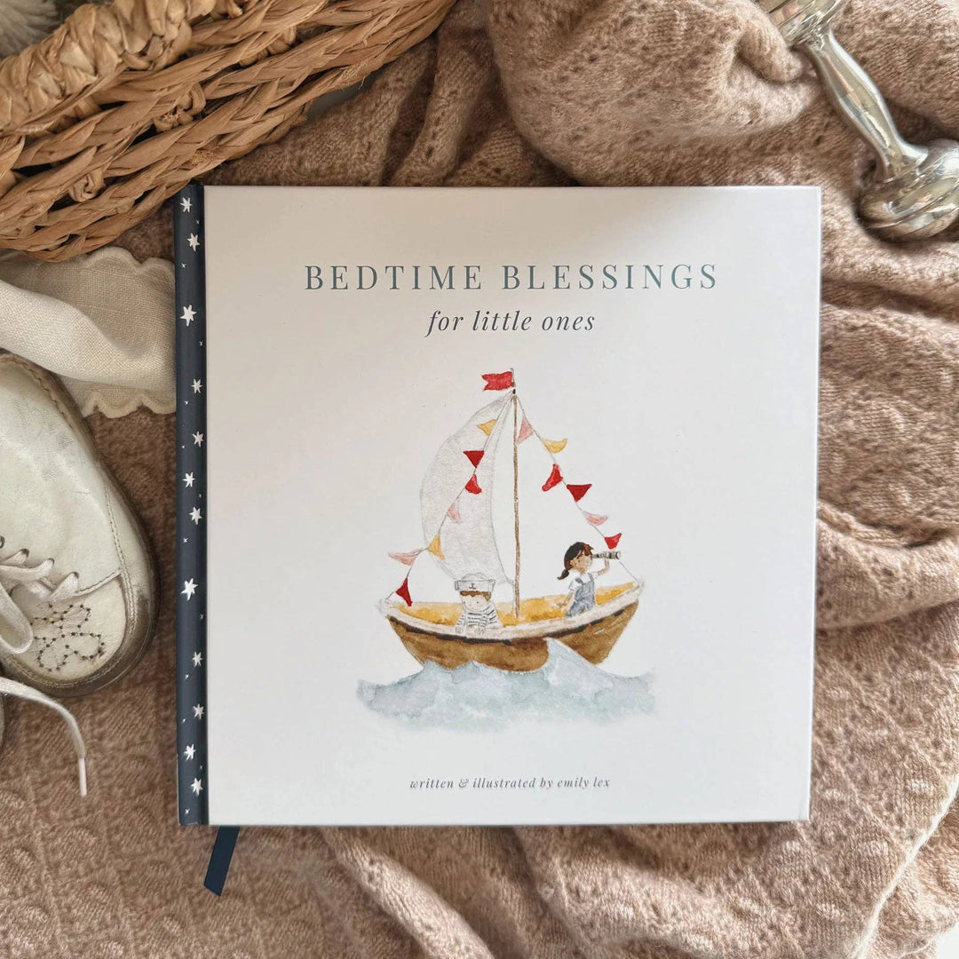 Square Bedtime blessings book.