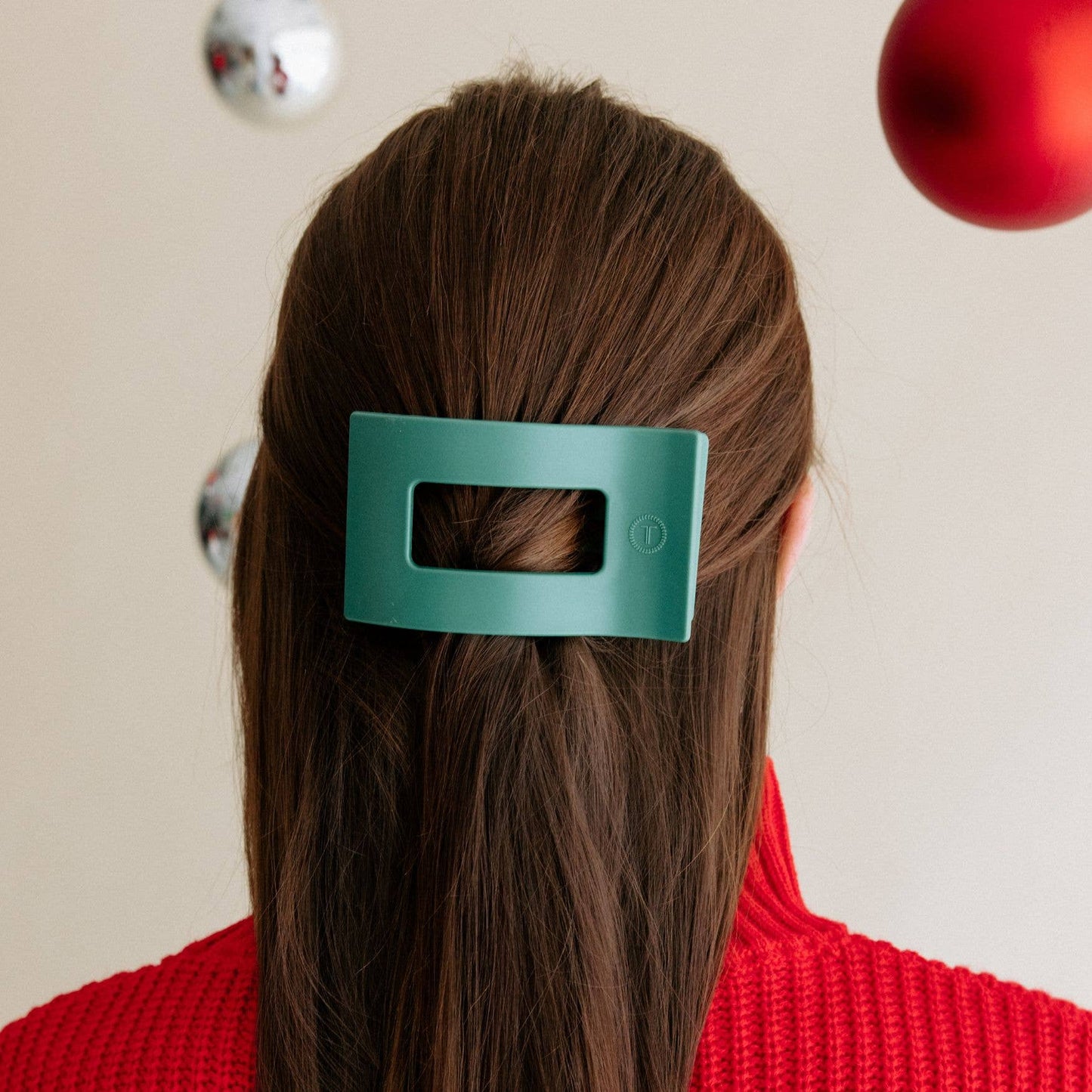 Flat Rectangle Hair Clip | Fir Real