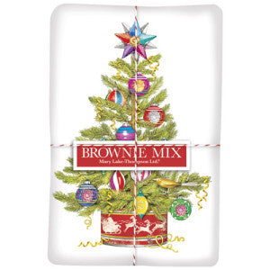 Christmas Tree Tin Brownie Mix