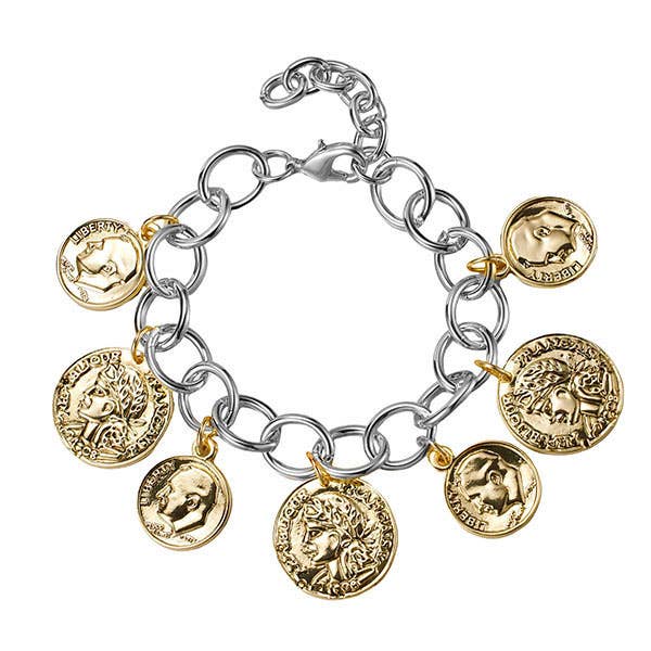 Moxy Gold Silver Bracelet