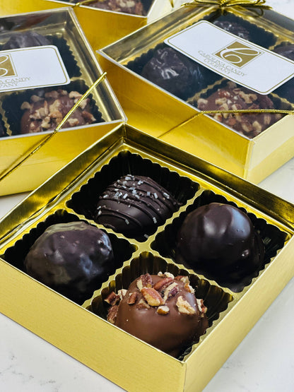 4pc Assorted Gourmet Chocolate Box