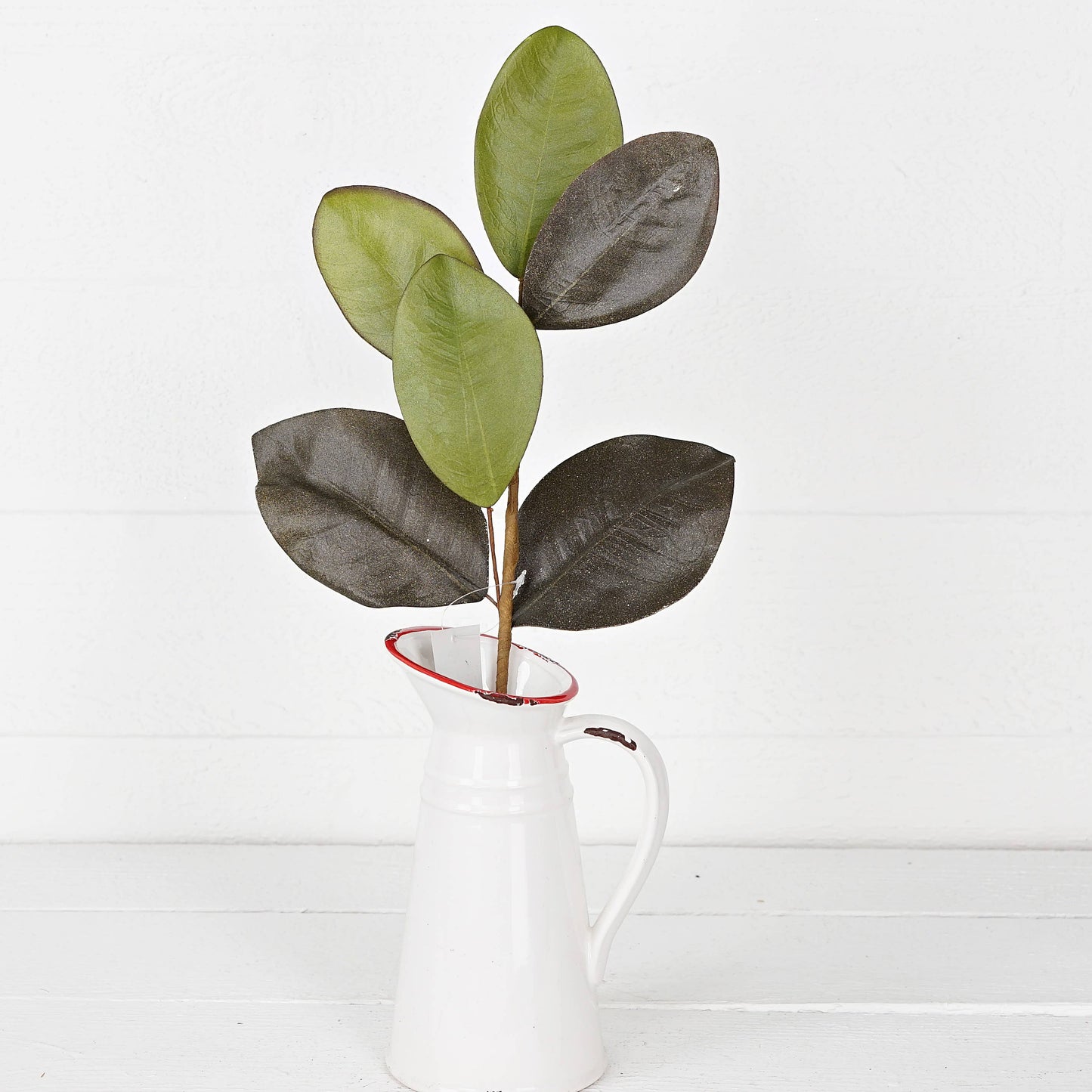 20in Elegant Magnolia Leaves Pick