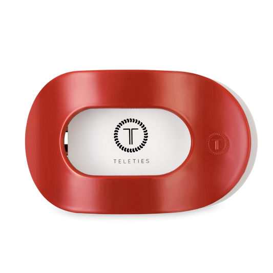 Flat Round Hair Clip | Red Carpet Ready