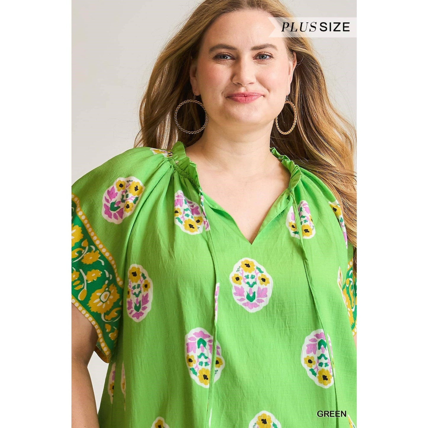 Boho Bloom Border Top