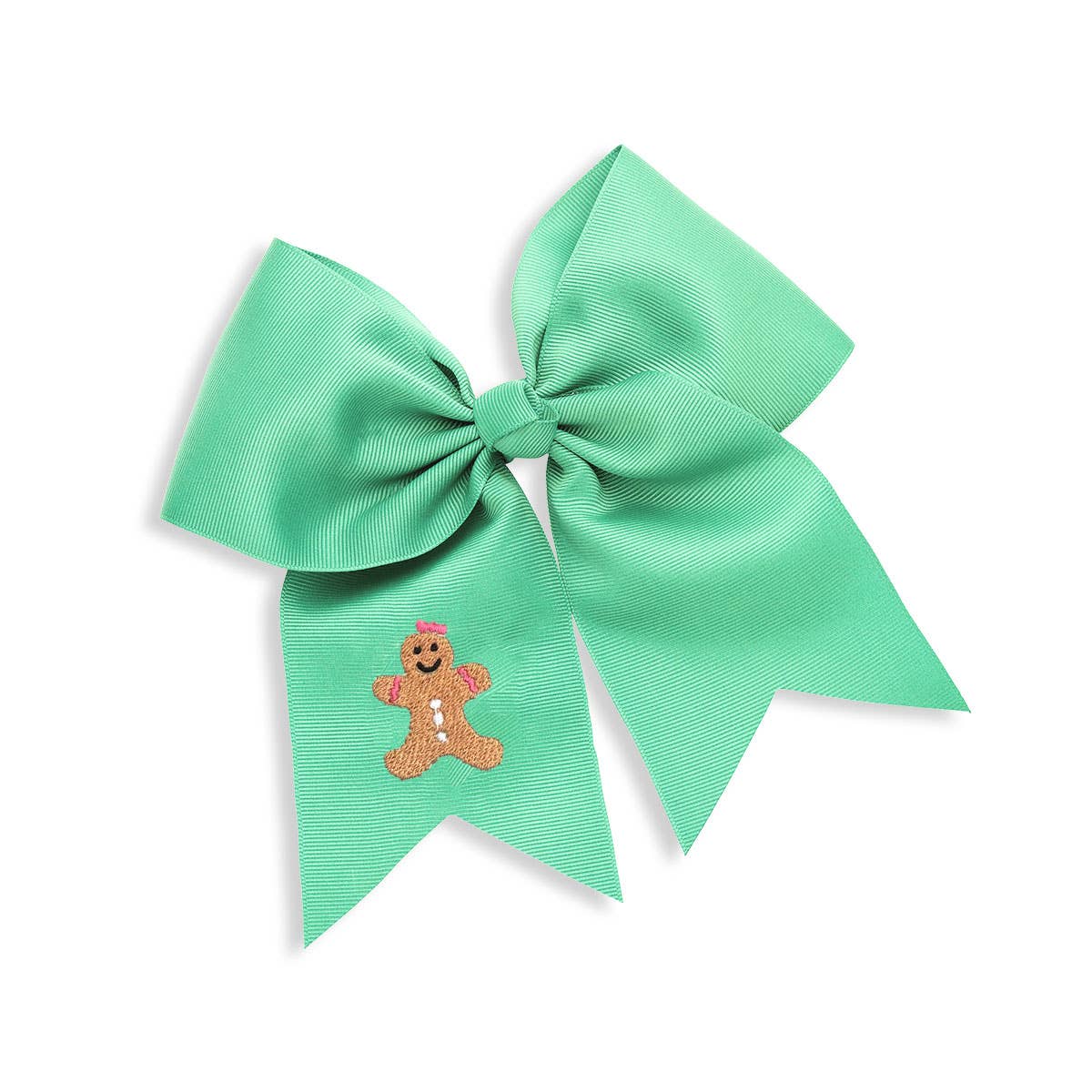 Gingerbread Mint Kids' Hair Bow