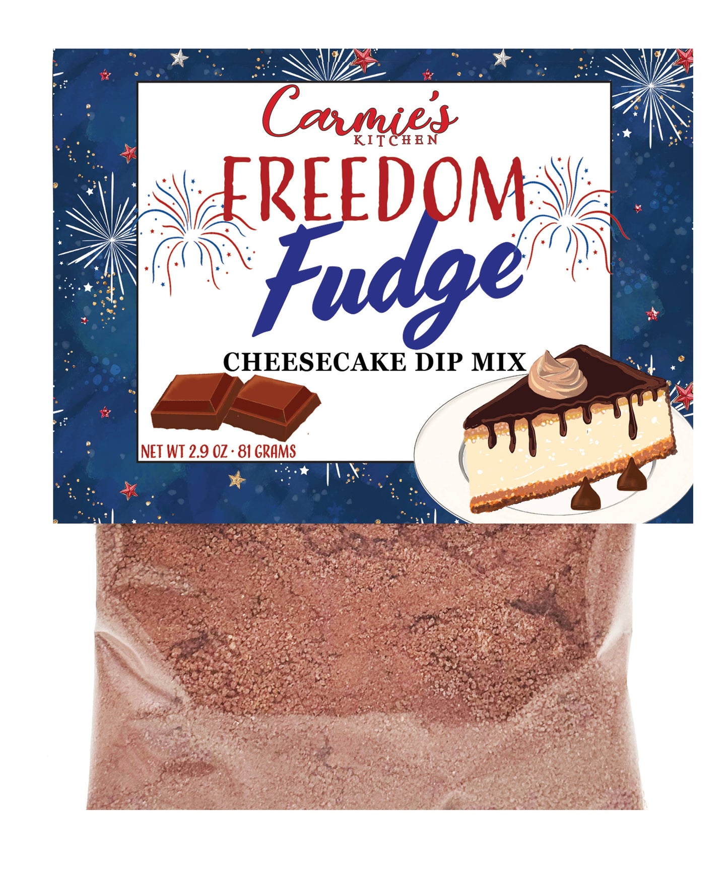 Freedom Fudge Cheesecake Dip Mix