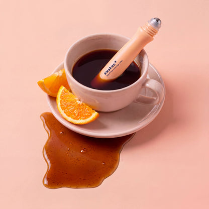 Depuffing Under Eye Roller with Caffeine & Vitamin C shown; available in 10ml and 20ml sizes.