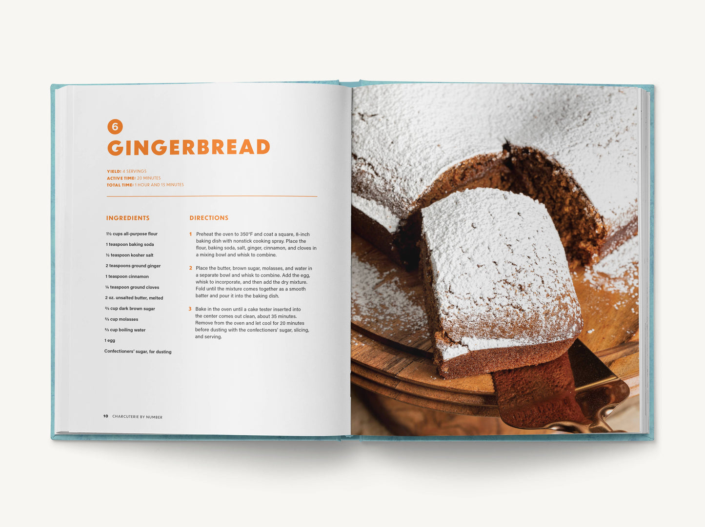 Charcuterie by Number: Showstopping Boards & Recipes" cookbook, open. Sizes available: hardcover, paperback.
