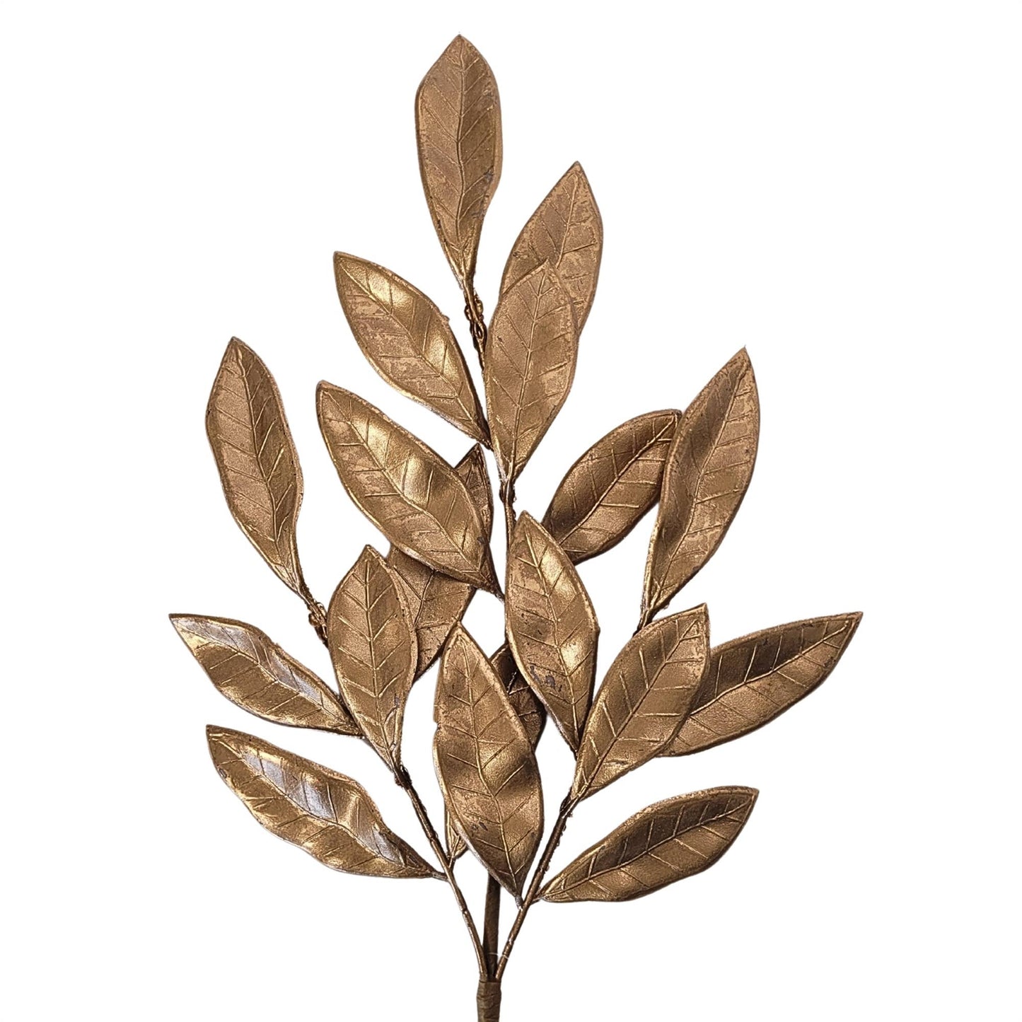 Metallic Bay Leaf Pick - Gold 15”