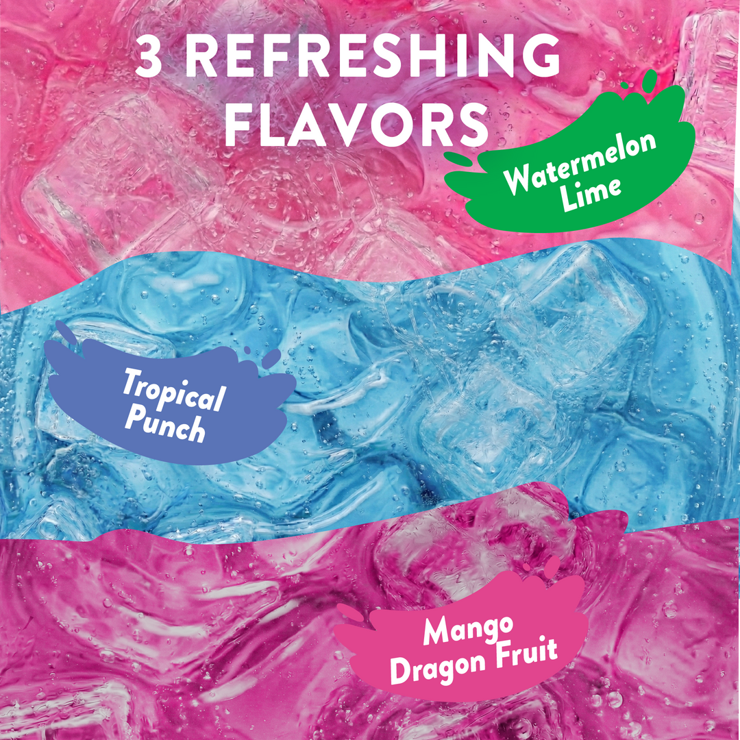 Refresher Stix 16 ct - Watermelon Lime zero sugar electrolyte drink.