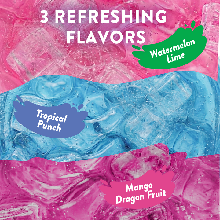 Refresher Stix 16 ct - Watermelon Lime zero sugar electrolyte drink.