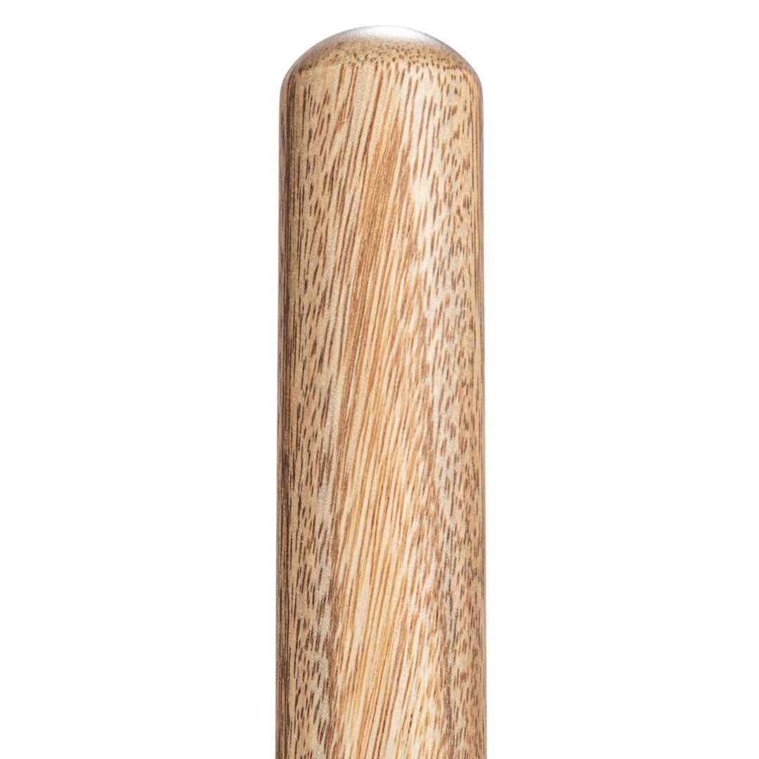 Suar Wood Rolling Pin: 15-3/4"L x 1-1/3"W. Crafted from natural suar wood with a smooth, rounded top and elegant light brown tones.